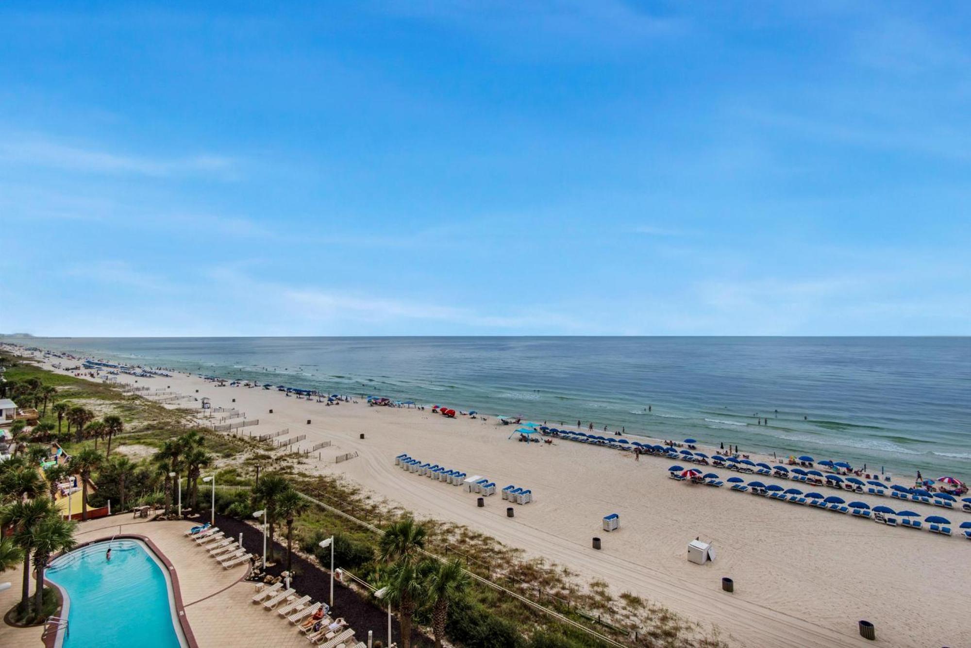 Calypso 1-608 East Aparthotel Panama City Beach Buitenkant foto