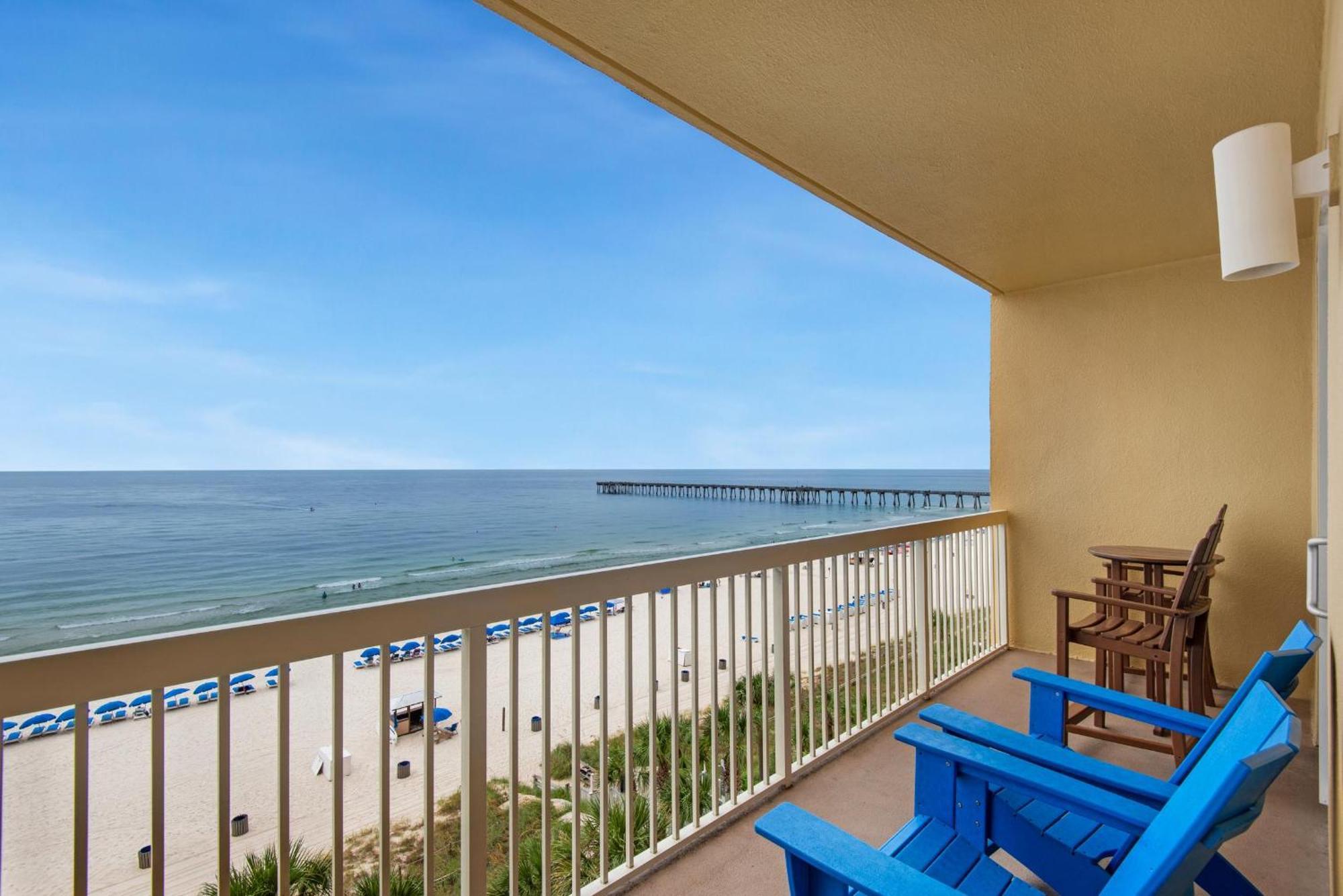 Calypso 1-608 East Aparthotel Panama City Beach Buitenkant foto