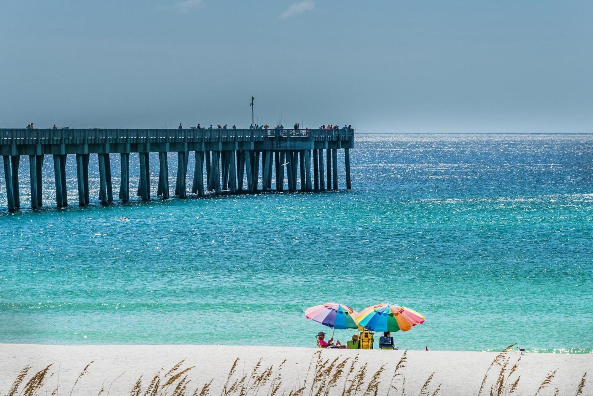 Calypso 1-608 East Aparthotel Panama City Beach Buitenkant foto