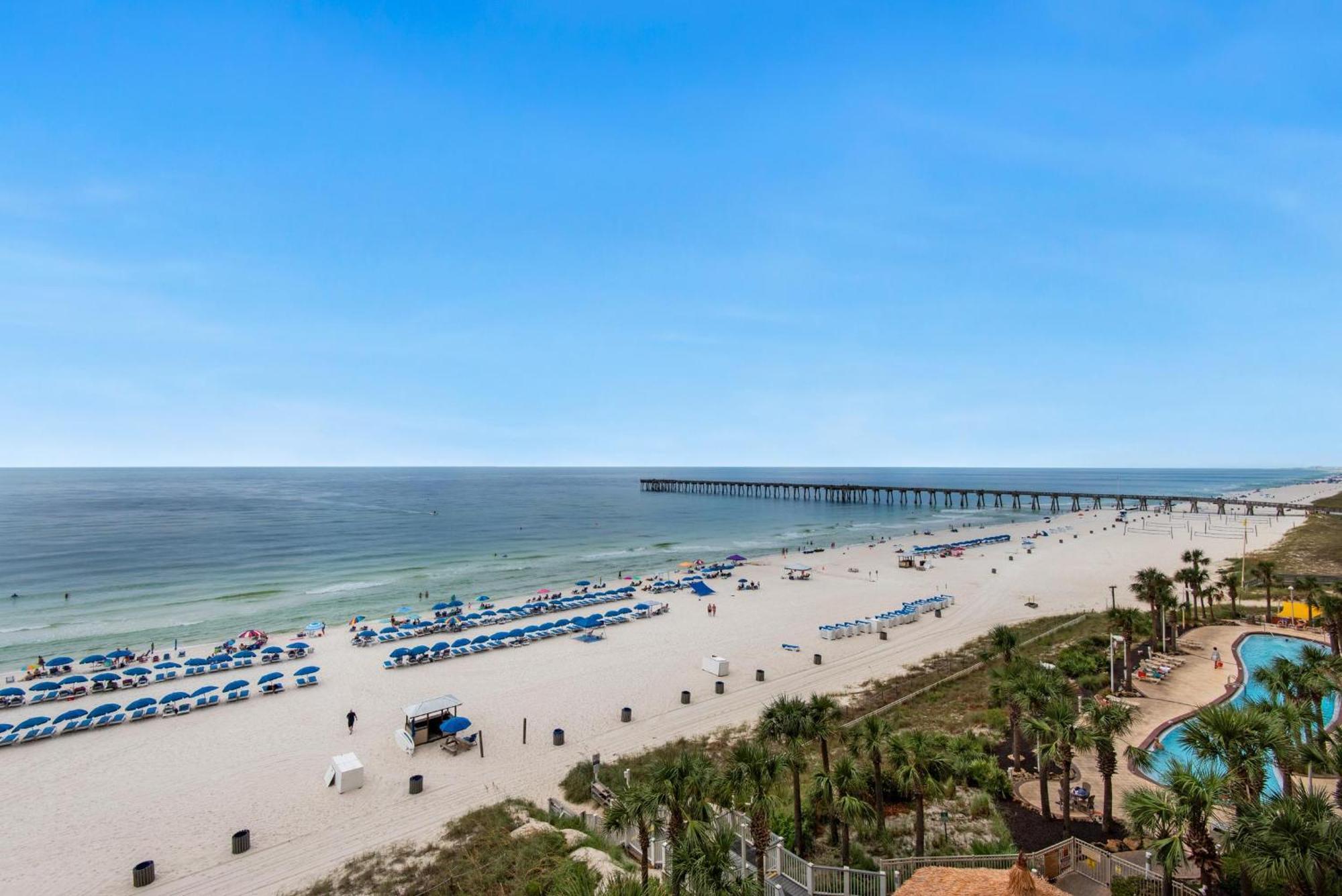Calypso 1-608 East Aparthotel Panama City Beach Buitenkant foto