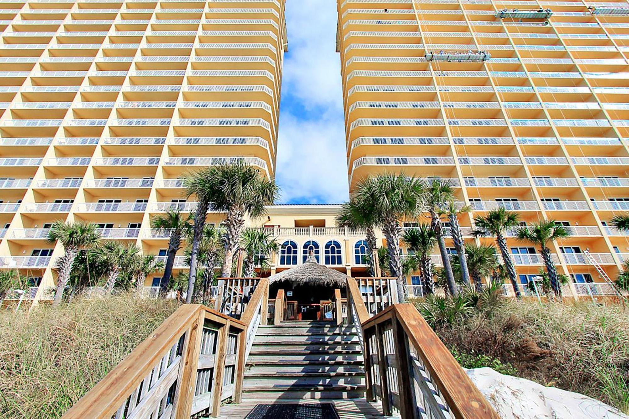 Calypso 1-608 East Aparthotel Panama City Beach Buitenkant foto