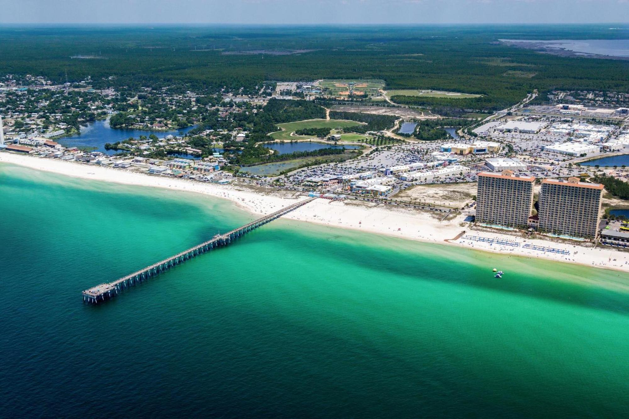Calypso 1-608 East Aparthotel Panama City Beach Buitenkant foto