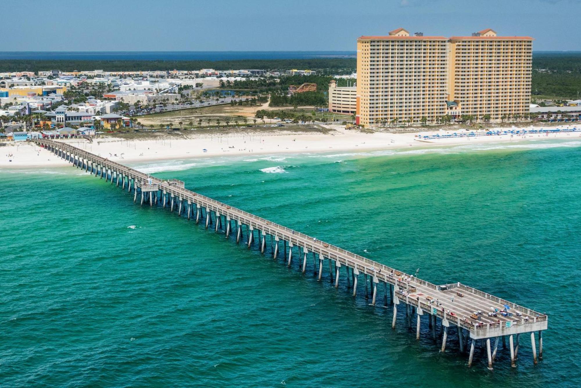 Calypso 1-608 East Aparthotel Panama City Beach Buitenkant foto