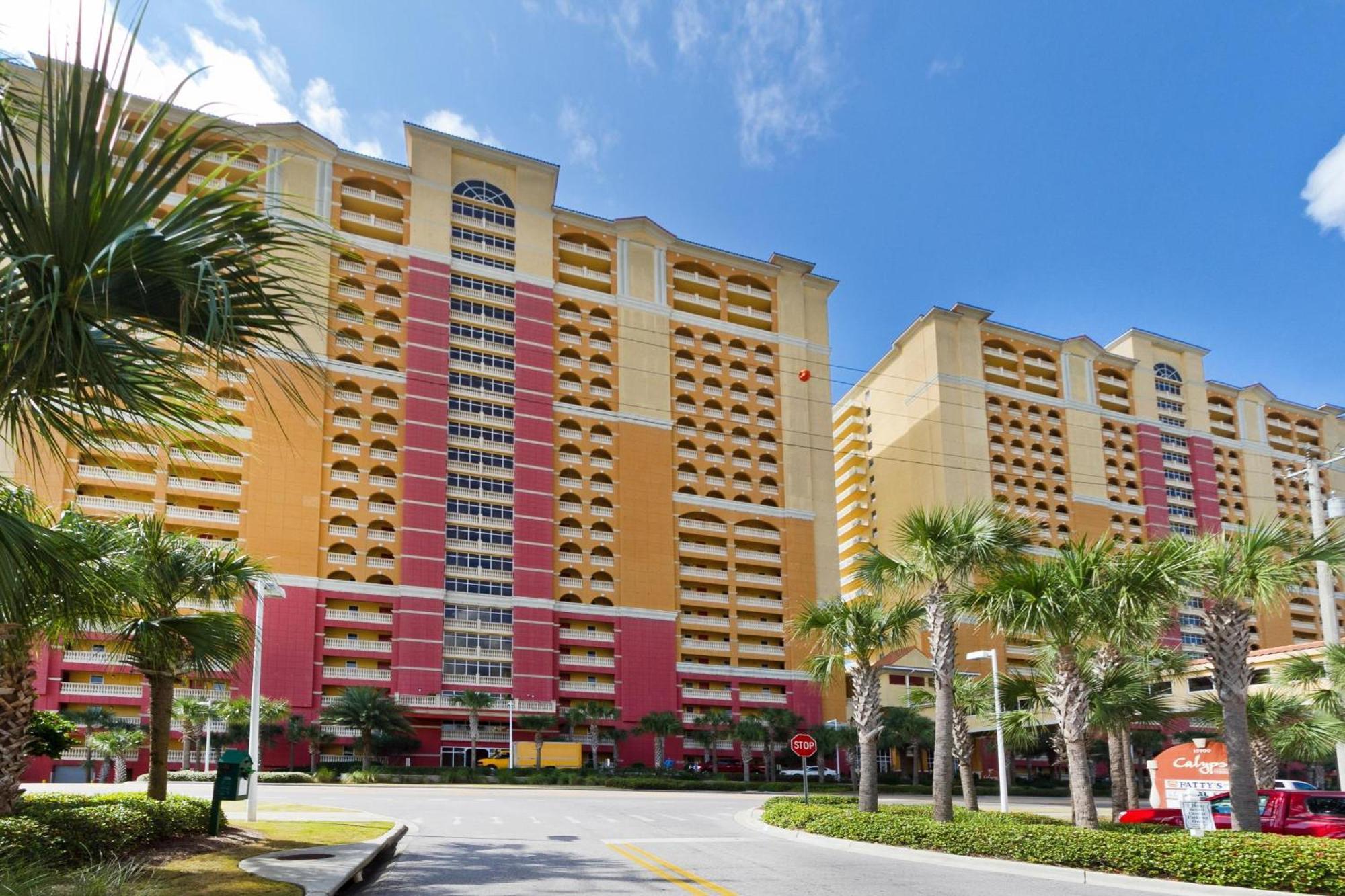 Calypso 1-608 East Aparthotel Panama City Beach Buitenkant foto