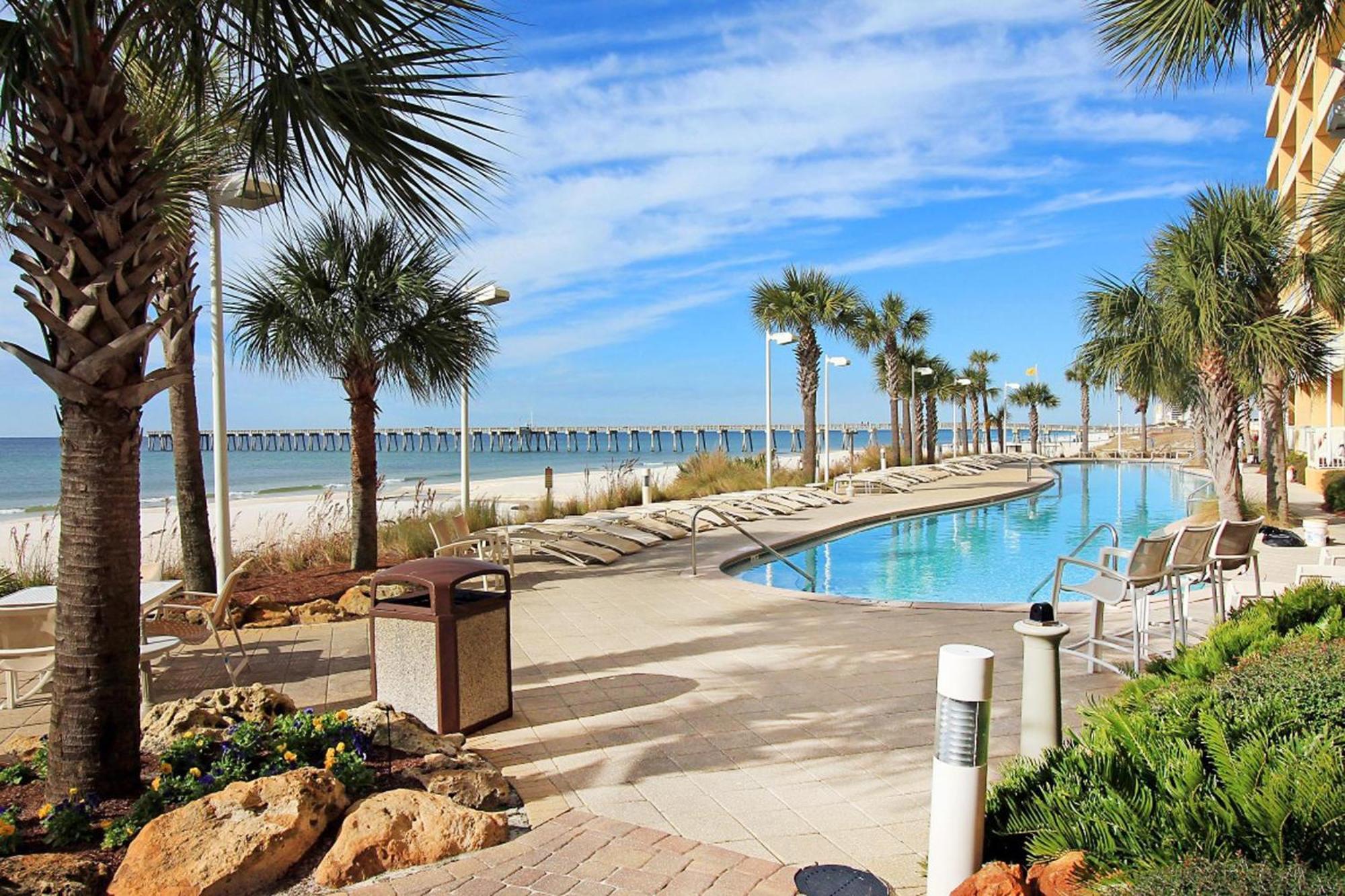 Calypso 1-608 East Aparthotel Panama City Beach Buitenkant foto